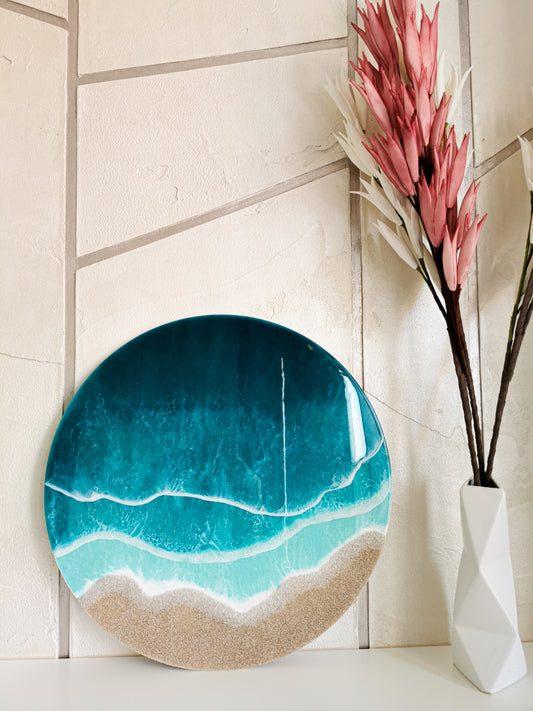 Epoxigyanta tenger falikép