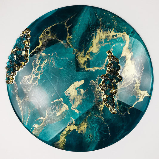 Epoxy resin Galaxy II. mural