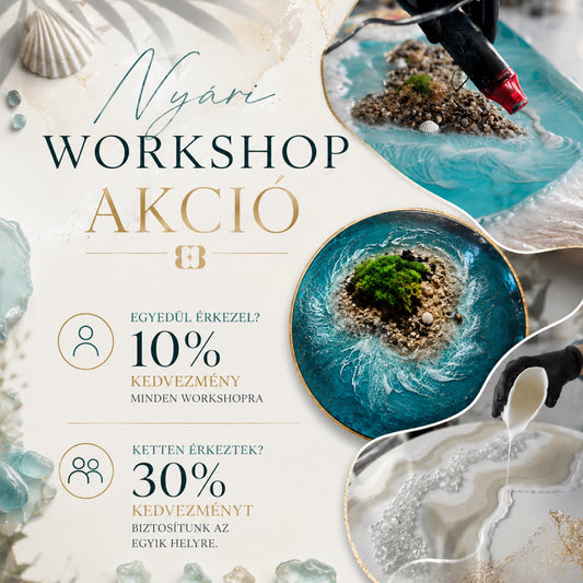 Csoportos epoxigyanta workshop