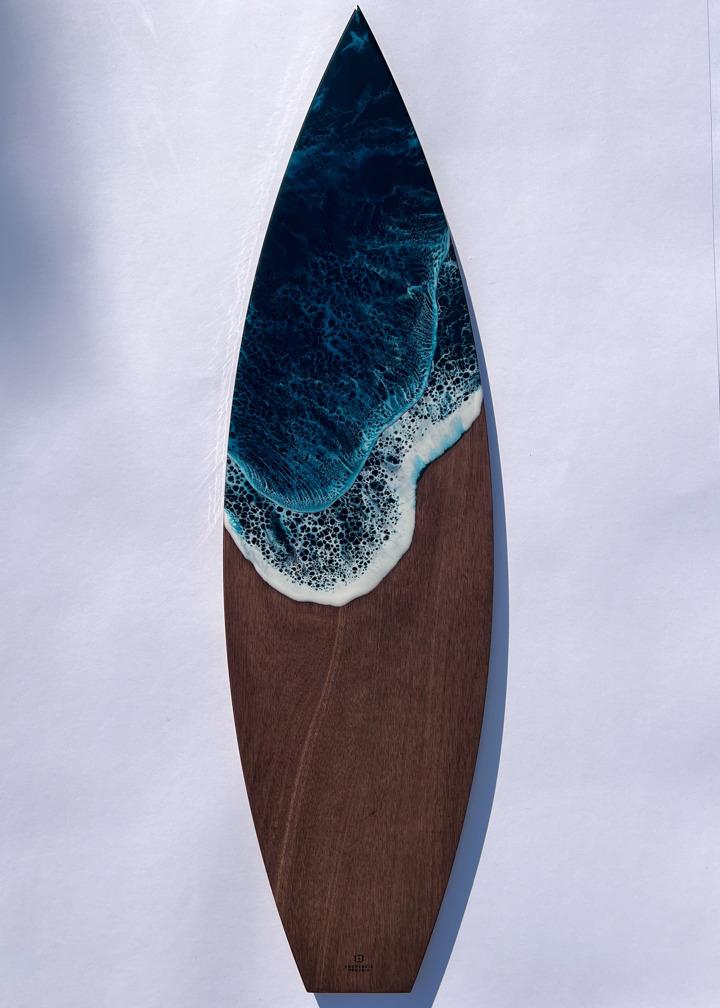 Arctic epoxi szörfdeszka falikép