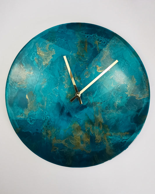 Galaxy epoxy clock.
